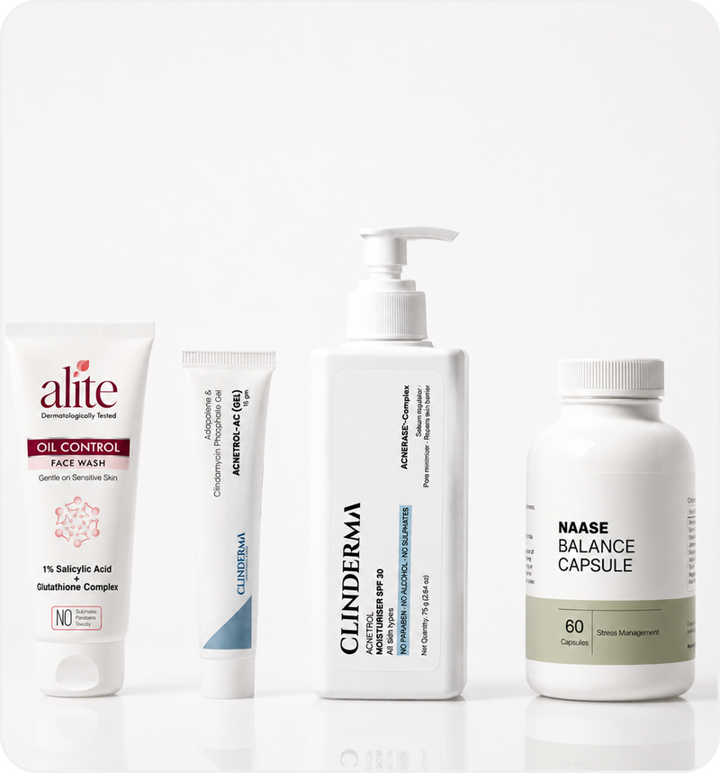 Anti-Acne Kit – Cleanse + Calm